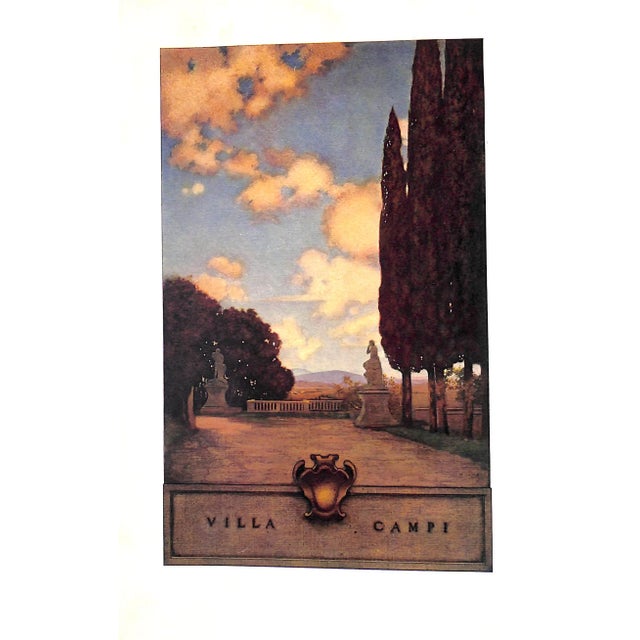 1900 - 1909 "Italian Villas and Their Gardens" 1904 Wharton, Edith For Sale - Image 5 of 9