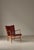 Scandinavian Modern AP-16 Lounge Chair in Oak and Leather attributed to Hans J. Wegner for A.P. Stolen, 1950s For Sale - Image 3 of 18