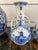 Pair Petite Vintage Delft Vases Blue & White Windmilll Hand Painted Bud Vases For Sale In Dallas - Image 6 of 18
