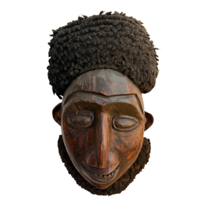 Bamileke Grassfields Wooden Mask From Cameroon or Nigeria