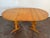 1970's solid pine Swedish dining table in vintage condition. Patina all around the wood, specially on the legs (please...