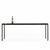 Sensational contemporary metal dining table with breathtaking "avocatus quartzite leathered" stone top. Quartzite is a...