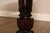 1940's Vintage Pair of Regency Style Mahogany Green Leather Top Pedestal Side Tables For Sale - Image 13 of 18