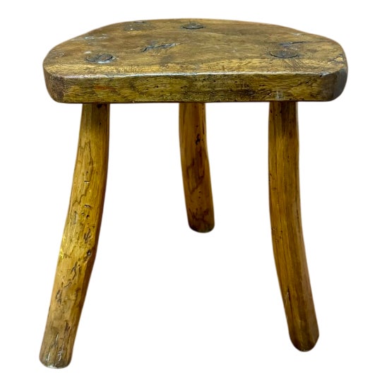 French Savoyard Stool For Sale