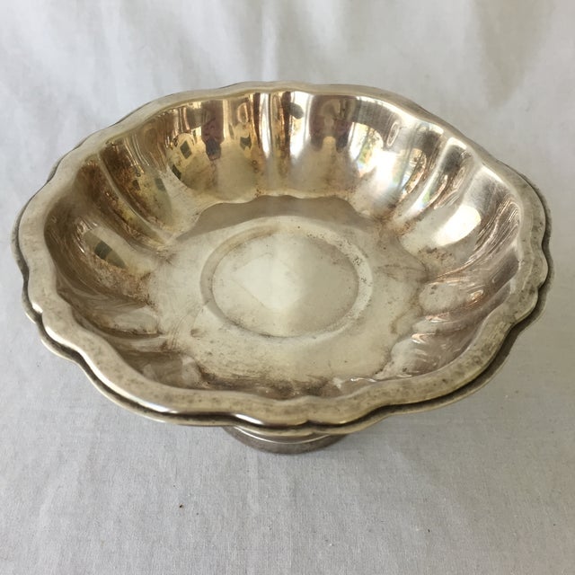 Silver Pedestal Dish Chairish