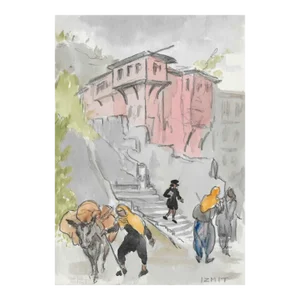 Ivy Attwell Izmit Turkey Watercolor