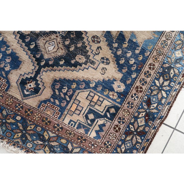 1900s, Handmade Antique Caucasian Shirvan Rug 4.1' X 6.2' For Sale In New York - Image 6 of 14