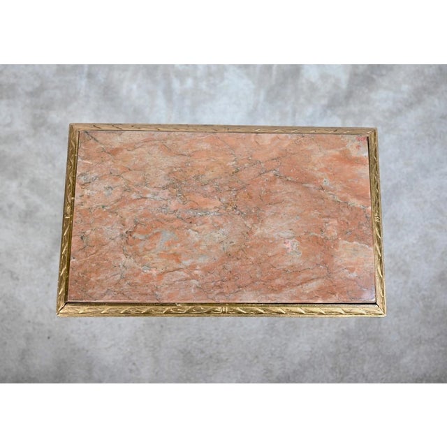 Small Louis XVI Living Room Table, 1909s For Sale - Image 4 of 18