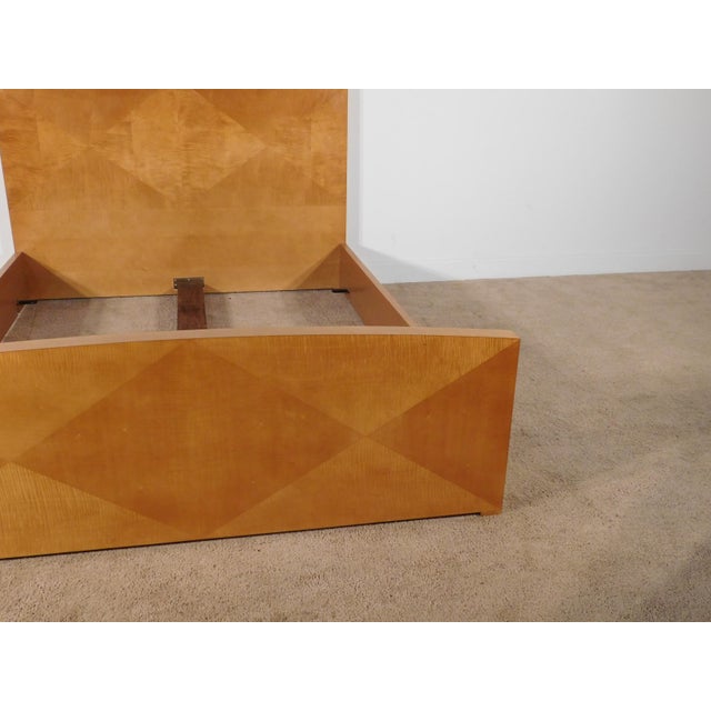 Baker Furniture Company Baker Furniture Archetype Collection Queen Queen Size Sleigh Bed For Sale - Image 4 of 15
