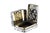 Vinaigrette Box in Gold and Paw For Sale - Image 10 of 10