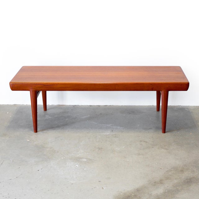 Dimensions: 65 1/2” L x 23 1/2” D x 19 3/4” H Origin: Denmark Designer: Johannes Andersen Manufacturer: CFC Silkeborg...