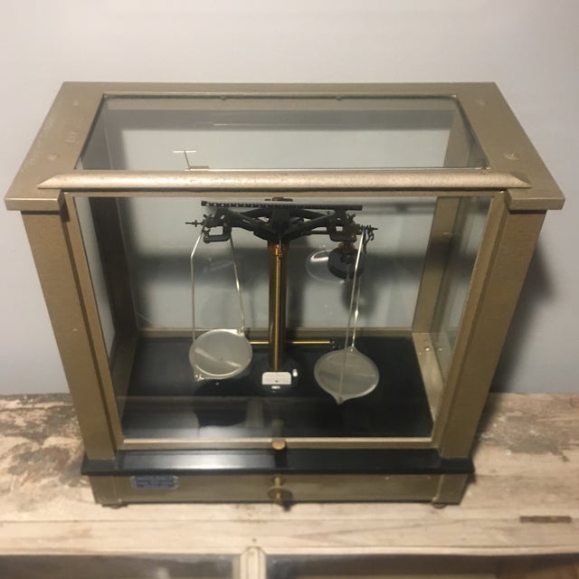 Antique Ainsworth Analytical Balance Scale Circa 1930’s Chairish