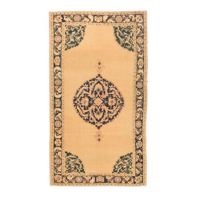 Vintage Turkish Rug 4'4'' X 7'9'' For Sale