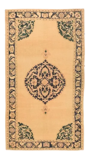 Vintage Turkish Rug 4'4'' X 7'9''