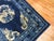 Expressionism Dragon Blue Chinese Rug, Mid-20th Century - 4'1" x 6'1" For Sale - Image 3 of 6