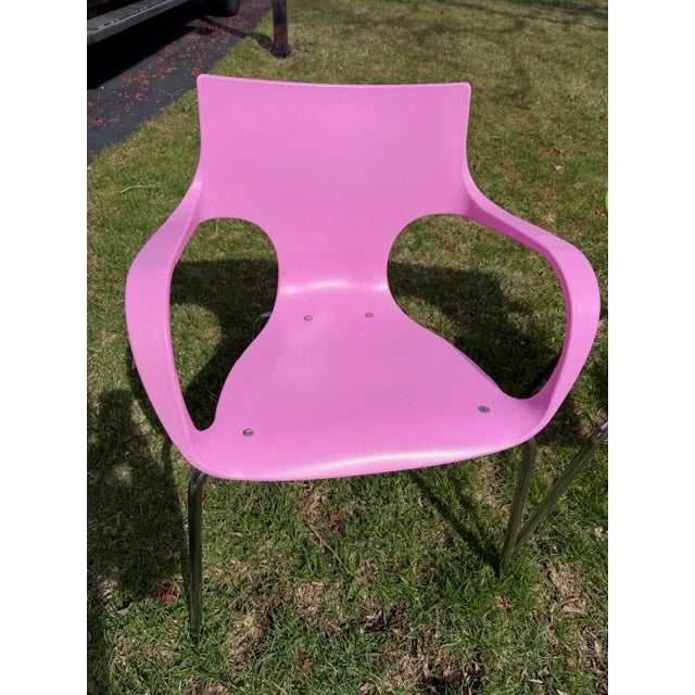 Mid-Century Modern Set of 6 Vintage Jim Chairs For Sale - Image 3 of 12