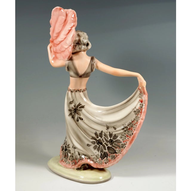 Art Deco Dancer Figurine by Josef Lorenzl, 1930s For Sale - Image 3 of 7