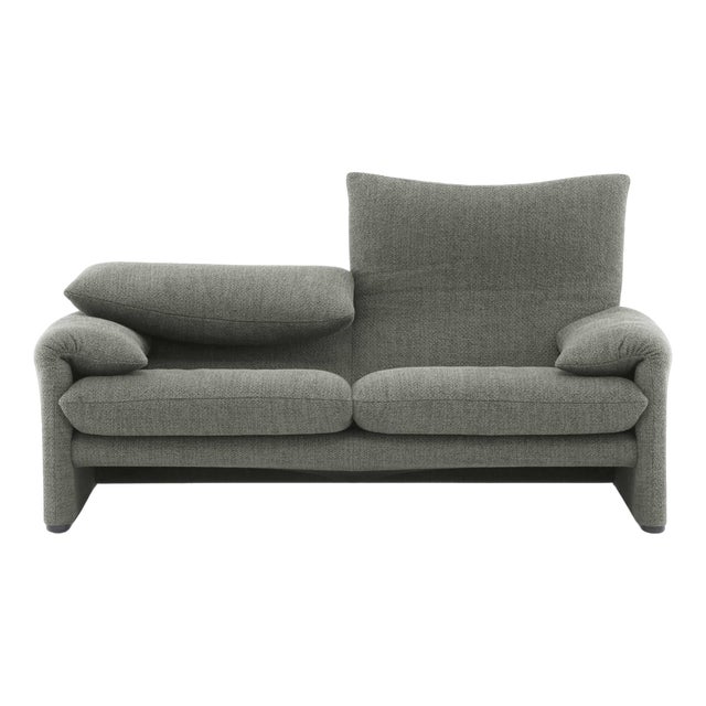 Maralunga Two-Seater Sofa by Vico Magistretti for Cassina For Sale
