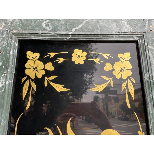 Glass Pair of Parisian Art Nouveau Doors Circa 1920s For Sale - Image 7 of 11