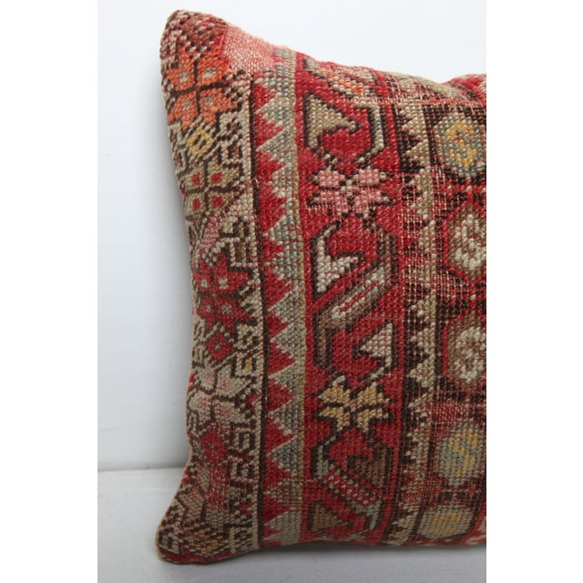 Textile Handmade Turkish Rug Pillow Cover -14'' X 14'' For Sale - Image 7 of 9