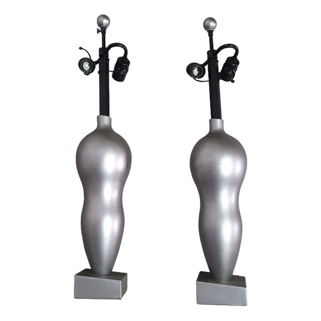 Donghia Lamps by John Hutton, Set of 2 For Sale