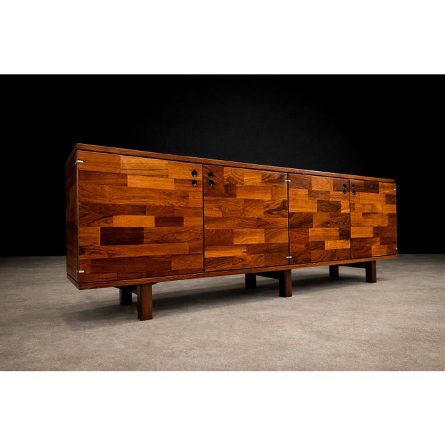 Brazilian Modern Credenza “Modular” in Rosewood, Jorge Zalszupin, Brazil, 1960s — Lot 480 For Sale In New York - Image 6 of 14