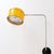 Space Age Yellow Wall Lamp by Arnold Berges for Staff Germany, 1970s For Sale - Image 4 of 17