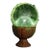 Late 19th Century Buddhist Relic Sphere With Thousand-Hand Guanyin, 1540g, Green Crystal Ball For Sale
