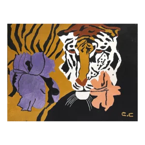 Tiger and Flowers, Clyde Dyn-O-Mite