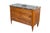 Italian Piemontese 1890s Three-Drawer Walnut Commode with Dark Green Marble Top For Sale - Image 11 of 18