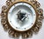 Brass and Frosted Glass 3-Light Ceiling Lamp from Kaiser-Leuchten, 1940s For Sale - Image 12 of 14