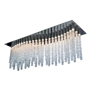 Collection Eris Chandelier in Metal and Glass by Jago For Sale