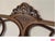 Brown Austrian Bentwood Queen Bed by Jacob & Josef Kohn, 1900s For Sale - Image 8 of 10