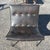 Mid-Century Modern Vintage Dark Brown Patina Leather Scoop Chair by Milo Baughman For Sale - Image 3 of 6