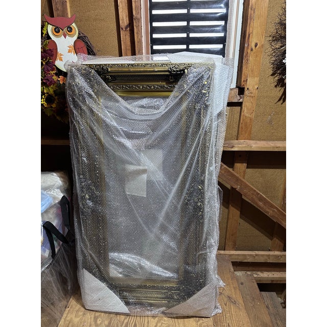Frame Venice by Werner Voss - GOLD 31.5"W x 59"H (Exterior); 18"W x 45"H (Interior) Qty: 4 available - all 4 are brand new...