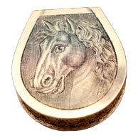 Pill Box in 19.2k Gold For Sale