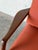 In Style of Ib Kofod-Larsen for Selig Teak Lounge Chair Newly Reupholstered Mid-Century Modern 1960s For Sale - Image 4 of 12