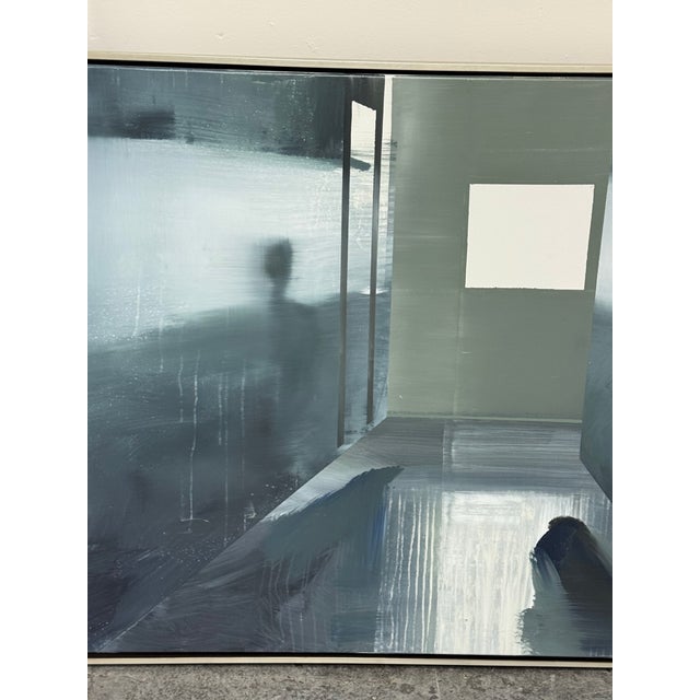 Emanuel Bernstone's Radiation Oil on Canvas, Framed For Sale In San Francisco - Image 6 of 12