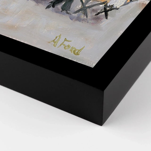 DESCRIPTION: Bryant Park by Alice Ford in Black Frame, XS Art Print SPECIFICATIONS: Type: Giclée Art Print on Matte Paper....