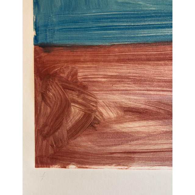 Contemporary Pierre Obando, Abstract Pattern & Decoration Monoprint Monotype Painting Print Pierre Obando, 1997 For Sale - Image 3 of 6