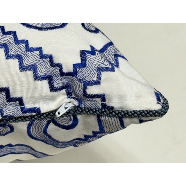 Eastern Accents Sunda Indigo Decorative Pillows, Pair For Sale - Image 11 of 12