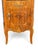 Pair of Italian Bookmatch Walnut Bedside Cabinet/ Nightstand. For Sale - Image 17 of 18