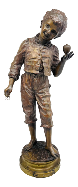 Charles Anfrie, Elle Ronfle, 1890, Bronze
