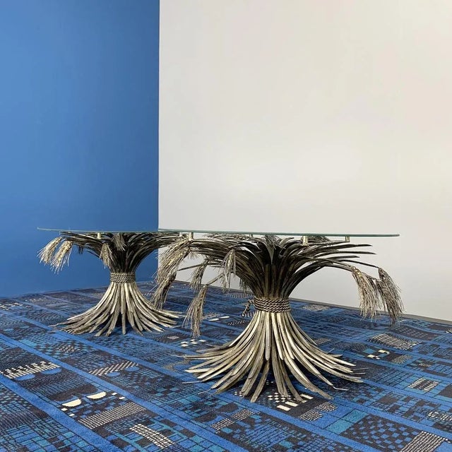 Hollywood Regency Shades of Leaf Coffee Tables, 1970s, Set of 2 For Sale - Image 9 of 10