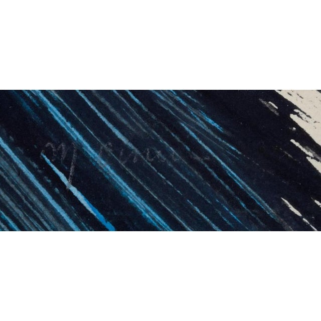 Monique Orsini, Abstract Composition, 1980s, Mixed Media on Paper For Sale - Image 6 of 7