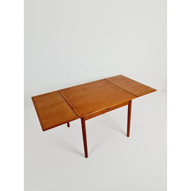 Wood Mid-Centruy Danish Teak Dining Table by Am Ansager Möbler, 1960s For Sale - Image 7 of 11
