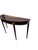 Stickley 1980s Stickley Federal Style Demilune Mahogany Inlaid Yew Wood Hall Console Table For Sale - Image 4 of 18