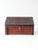 American Antique Folk Art Log Cabin Sewing Box For Sale - Image 3 of 17