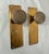 Up for sale is a rare pair of antique gilt bronze microphone shaped door handles. The handles are made of bronze and have...