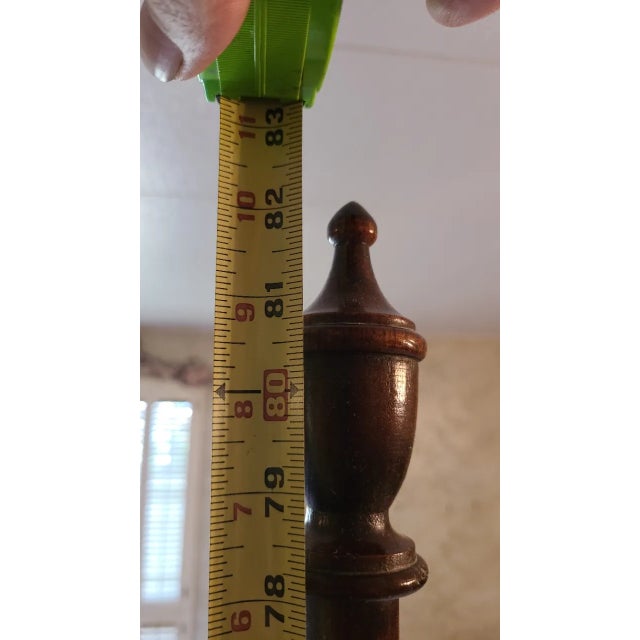 Traditional Ethan Allen Georgian Court Queen Size Poster Bed For Sale - Image 3 of 8